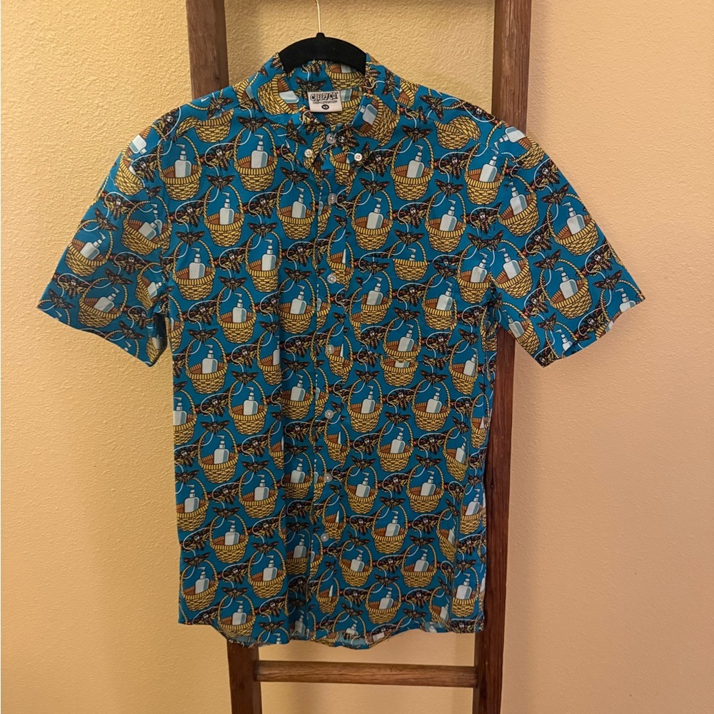 CreepyCo. Men’s Silence of the Lambs blur shirt